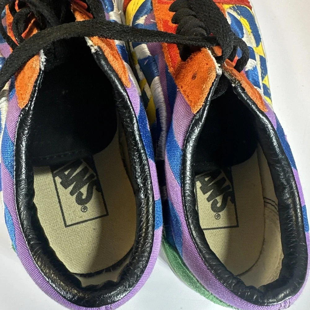 VANS Off The Wall Old Skool Statement✨ Unisex✨M 5.5✨ W 7 Skate Shoes Color Block